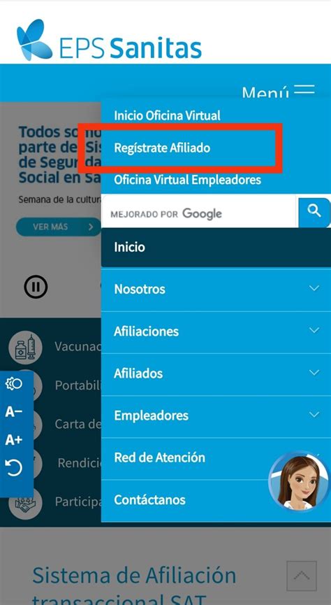 asesor en linea eps sanitas|Conoce los servicios en línea que ofrece la EPS Sanitas